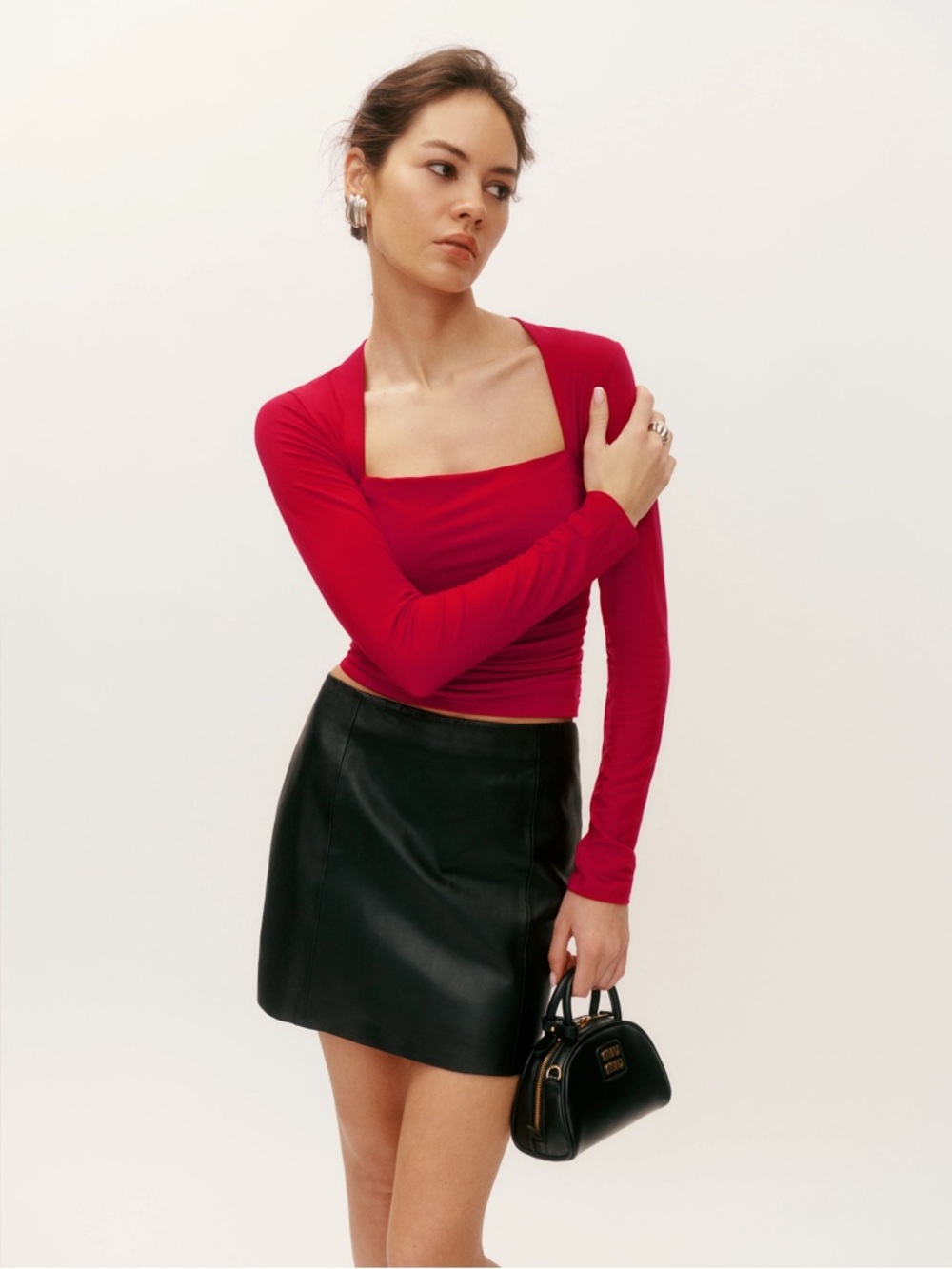 Reformation Laurel Knit Top